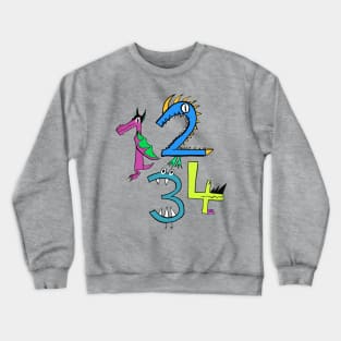 the Back to School Monsters Crewneck Sweatshirt